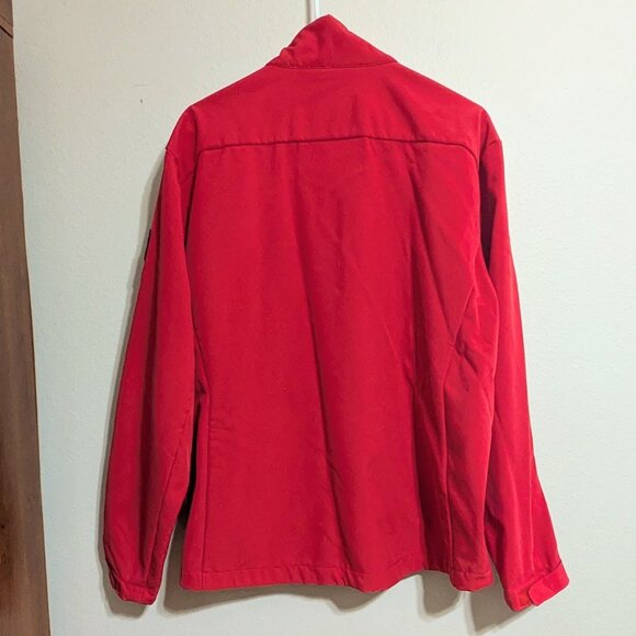 Chick-fil-A Oobe Jacket Red Full Zip  Employee Jacket Size L - Picture 2 of 8
